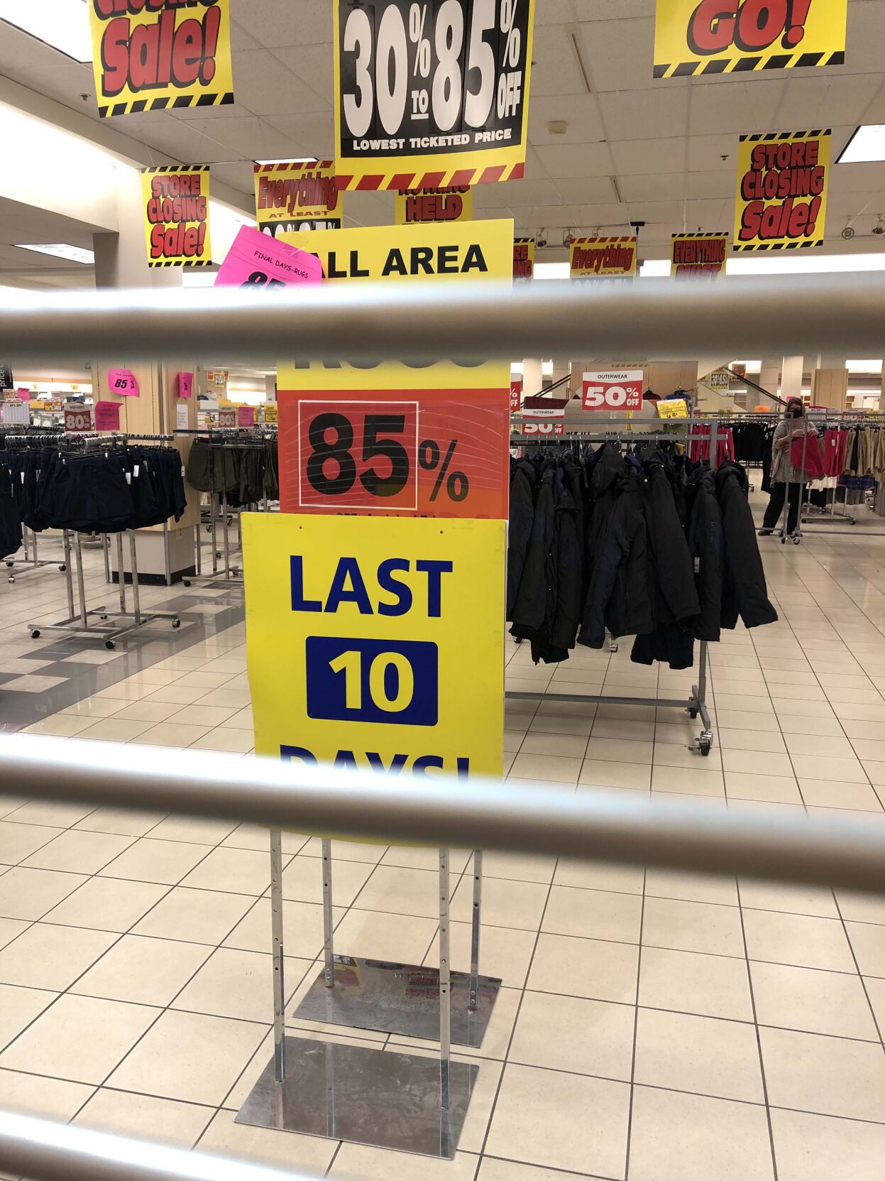 Sears closing